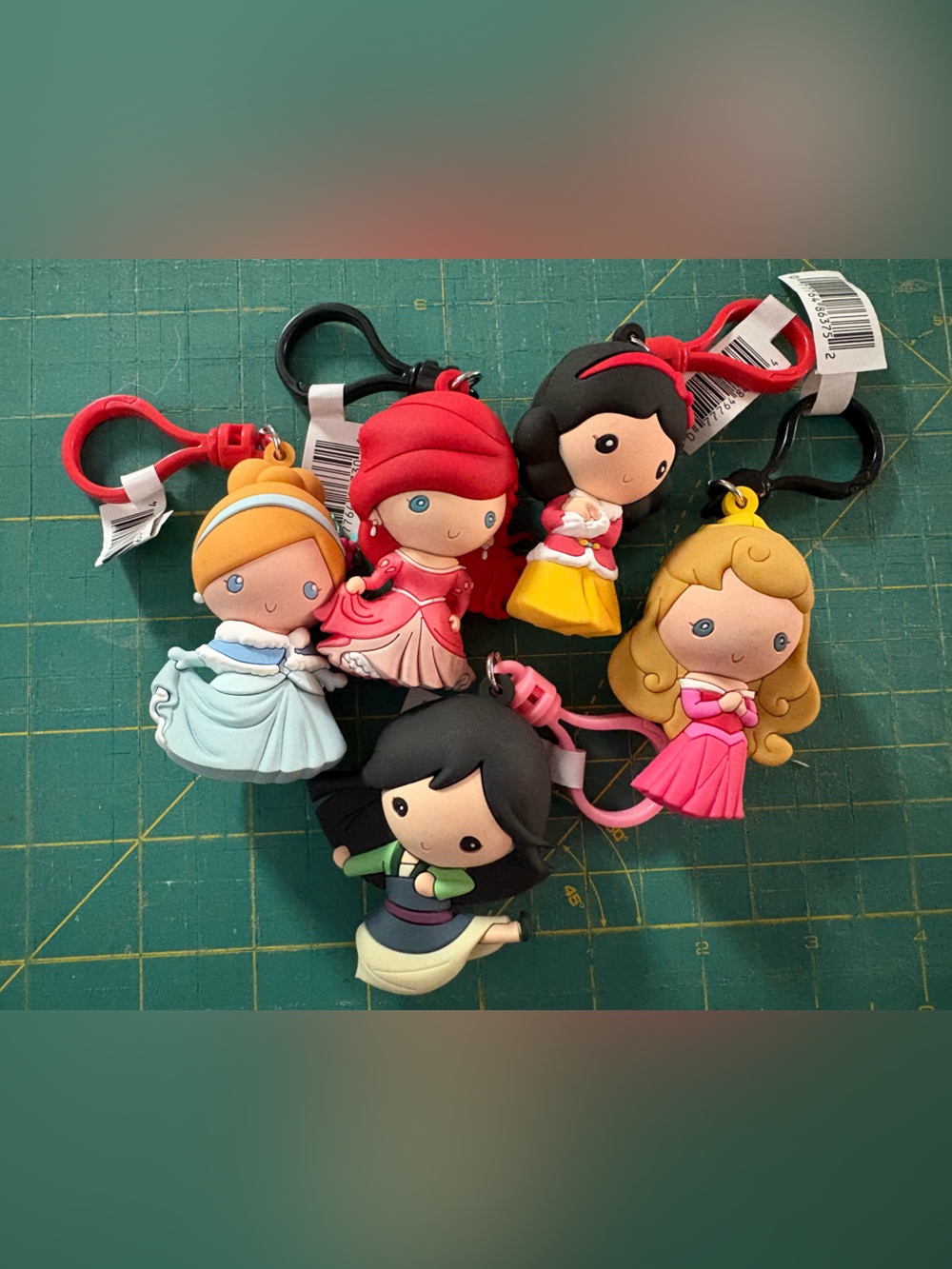 Disney Princess Bag Clips